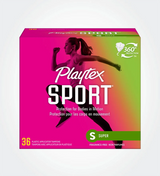 Tampons SportMD de PlaytexMD, absorptivité super