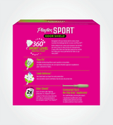 Tampons SportMD OdorShieldMD de PlaytexMD, absorptivité régulière