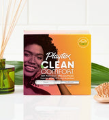 Tampons Clean ComfortMC de PlaytexMD, multi-emballage (absorptivité régulière et super)