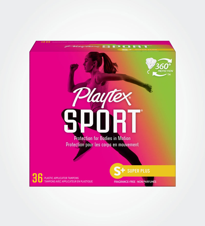Tampons SportMD de PlaytexMD, absorptivité super plus 