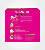 Tampons SportMD OdorShieldMD de PlaytexMD, multi-emballage (absorptivité régulière et super)