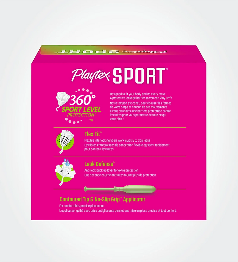Playtex® Sport® Tampons, Regular Absorbency