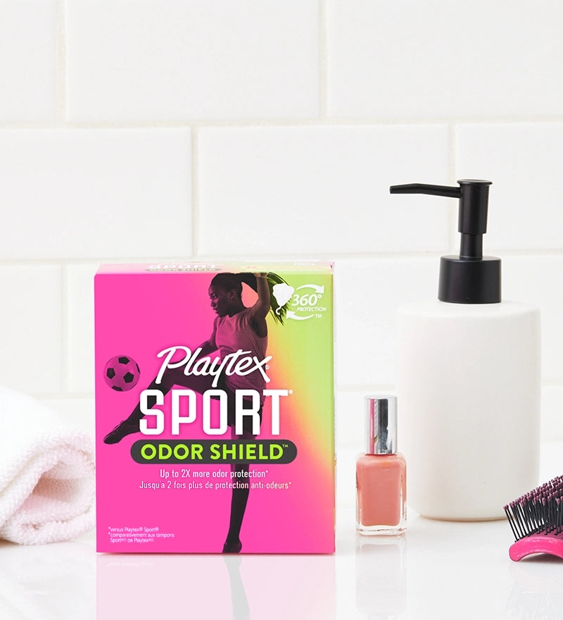 Playtex® Sport® OdorShield® Tampons, Regular Absorbency